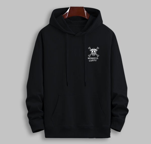 MENS ANIME BACK PRINTED HOODIES 220GSM FLEECE - Image 3