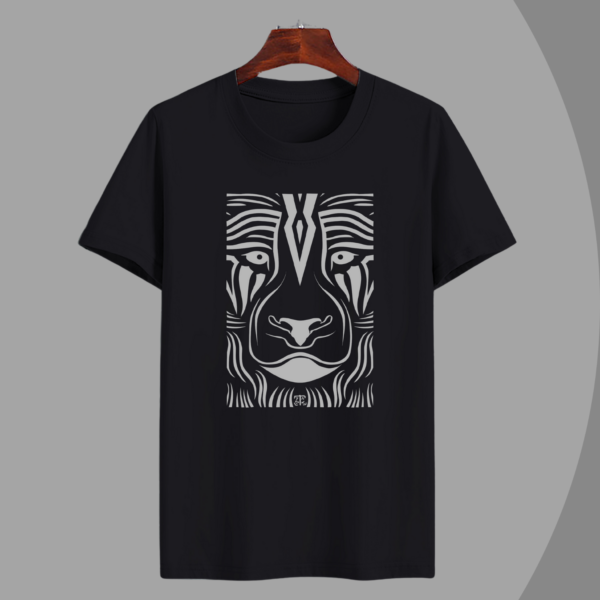 Trendy Mens Printed Cotton Blend Tshirt 180 Gsm ( Pack of 1) - Image 2