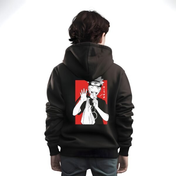 MENS ANIME BACK PRINTED HOODIES 220GSM FLEECE