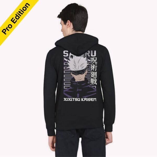 MENS ANIME BACK PRINTED HOODIES 220GSM FLEECE