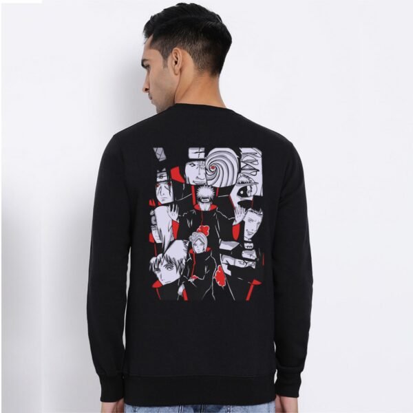 MENS ANIME PRINTED SWEATSHIRTS 240GSM FLEECE