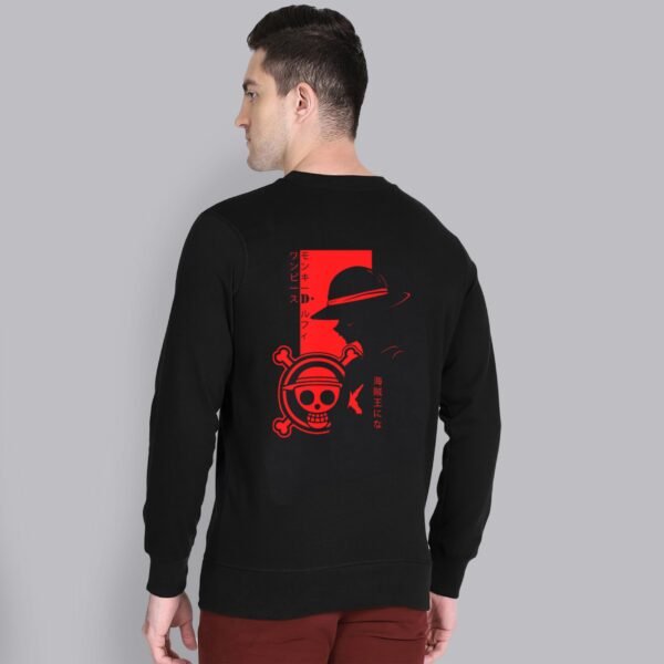 MENS ANIME PRINTED SWEATSHIRTS 240GSM FLEECE