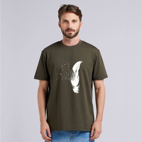 Detees Mens Printed Half Sleeve Tshirt