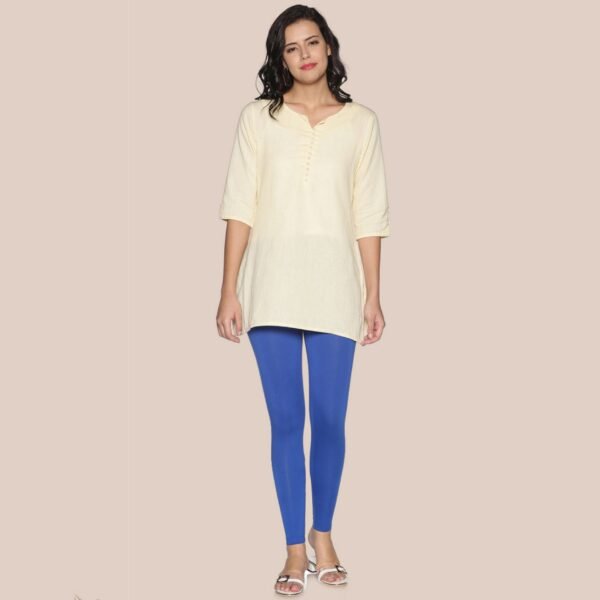 Women's Leggings Full Length Blue Pant