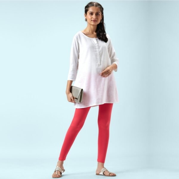 Women's Leggings Full Length Pink Pant
